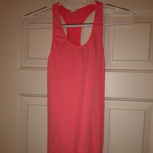 Coral Under Armour Workout Tank